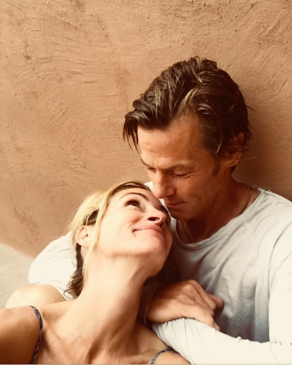 Джулія з коханим ювіляром