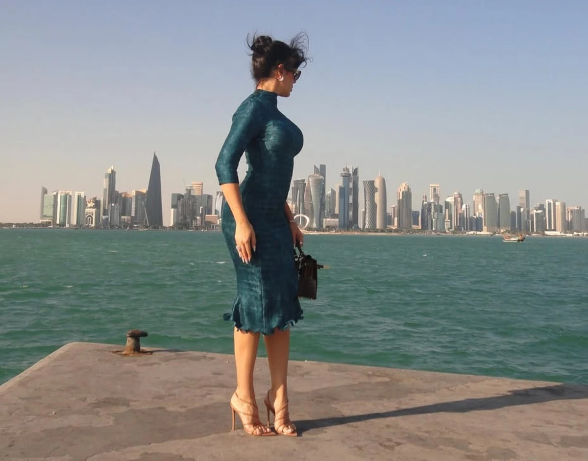 Наречена Роналду посвітила фігурою в столиці Катару