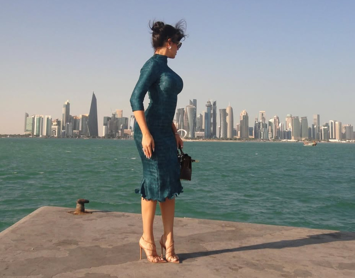 Наречена Роналду посвітила фігурою в столиці Катару