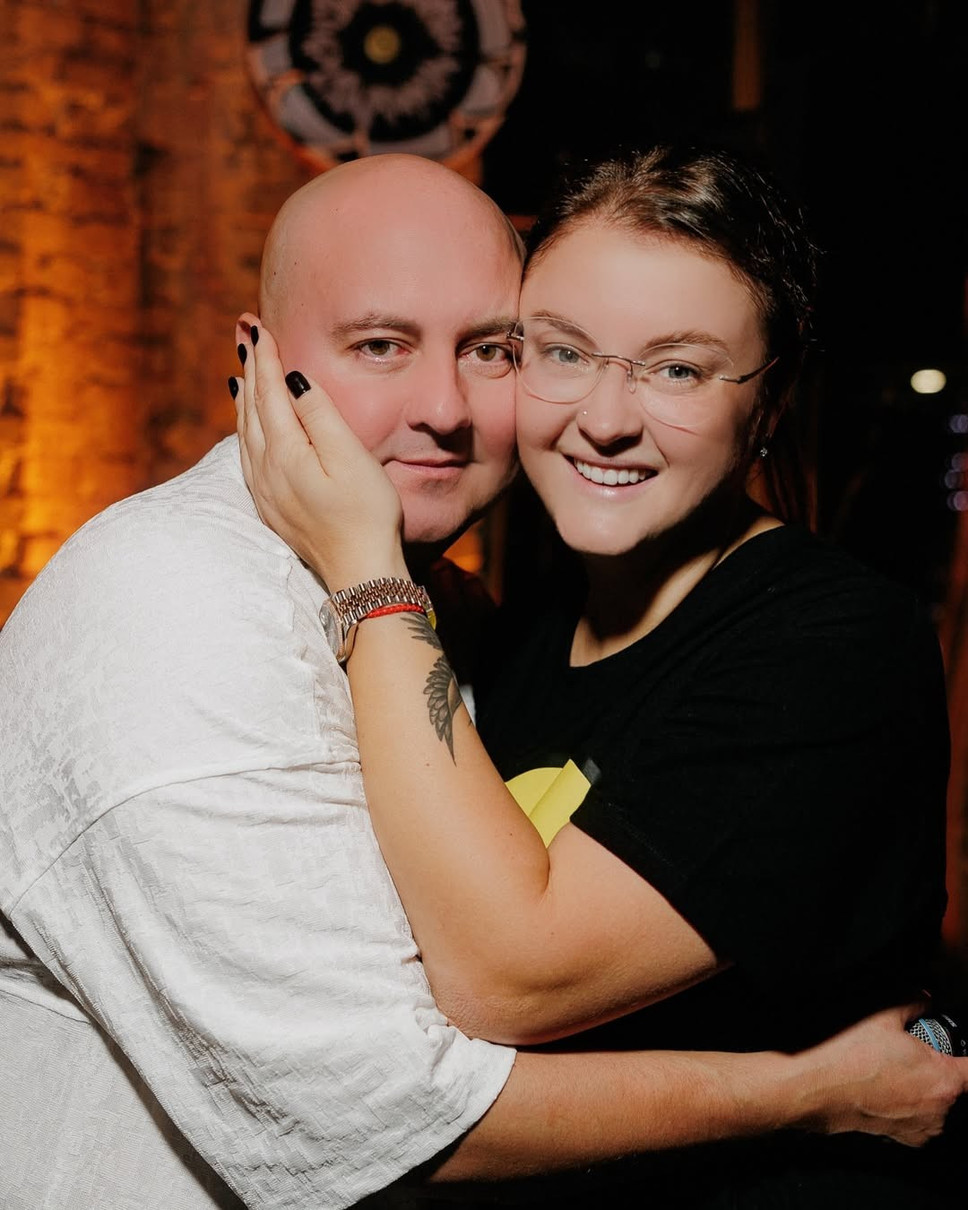 Юрій Ткач і його дружина