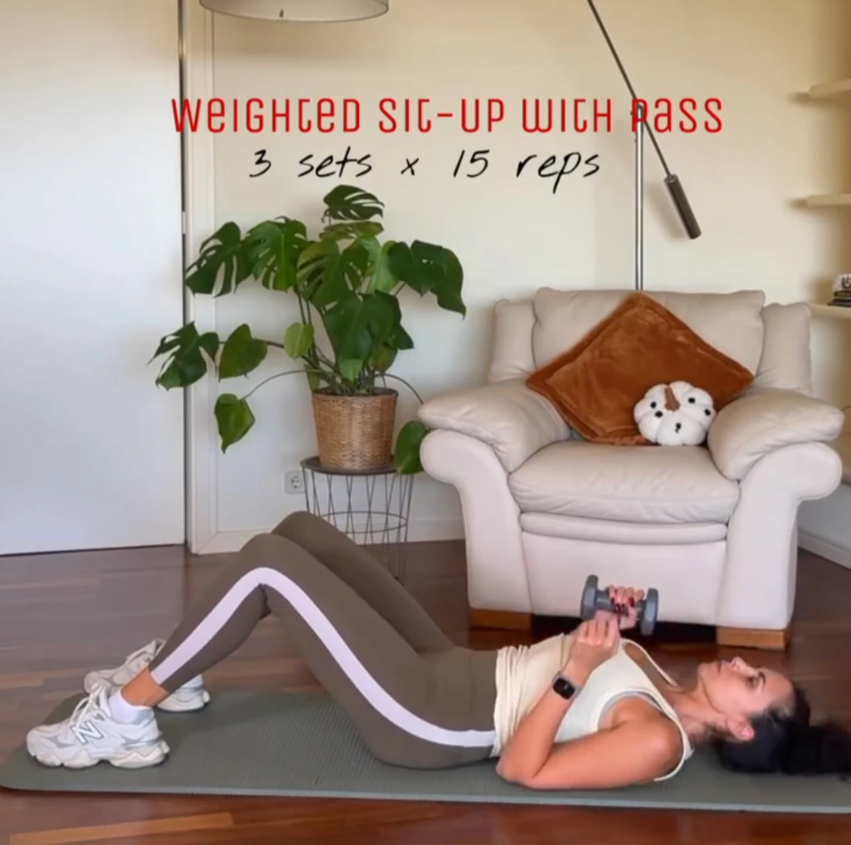 Настя Каменських показала ефектне тренування для зміцнення преса