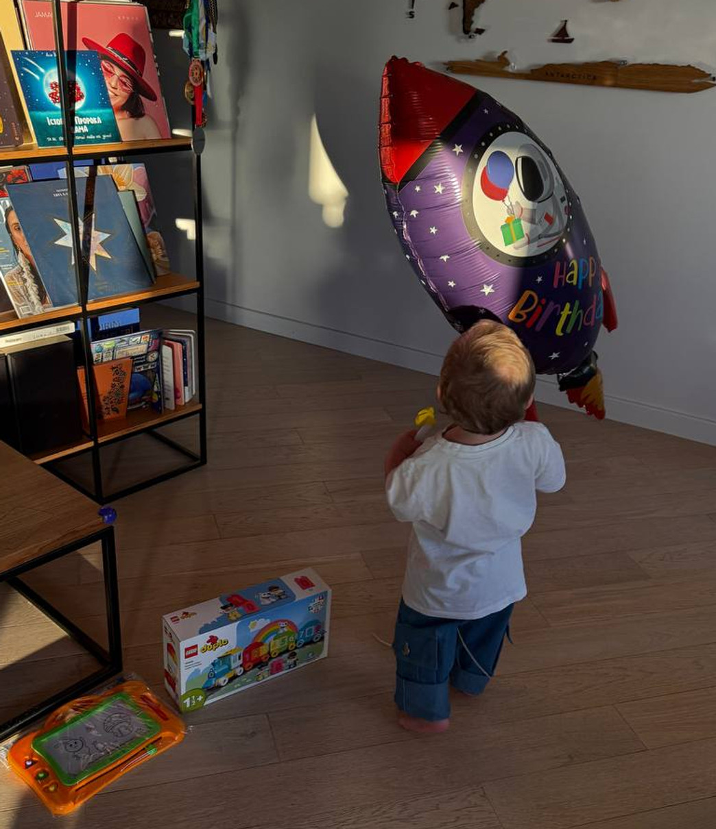 Джамала привітала сина з 1,5-річчям та показала милі фото з його вечірки