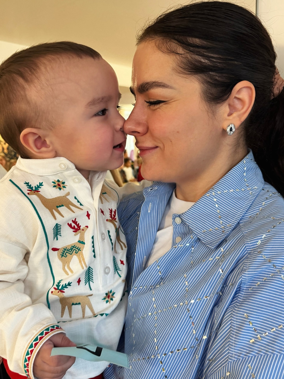 Іванна Онуфрійчук з сином