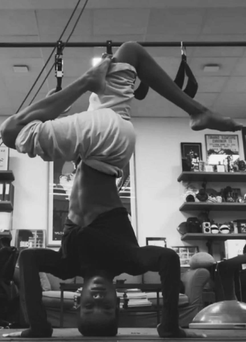 Нара Баптіста показаался на тренуванні