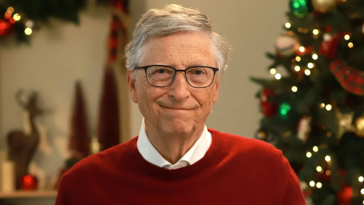 Білл Гейтс позує для фото