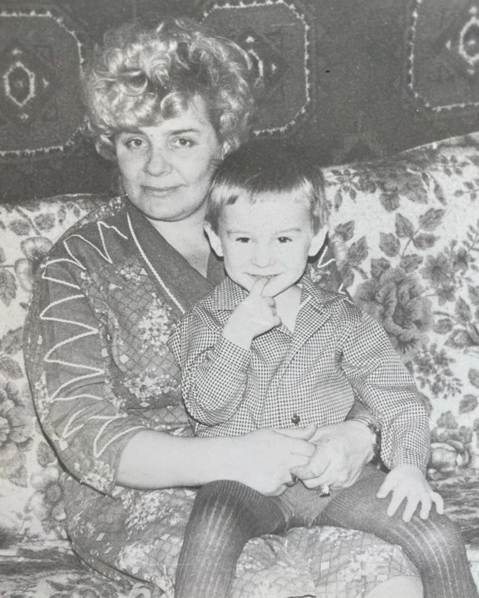 Алан Бадоєв у дитинств