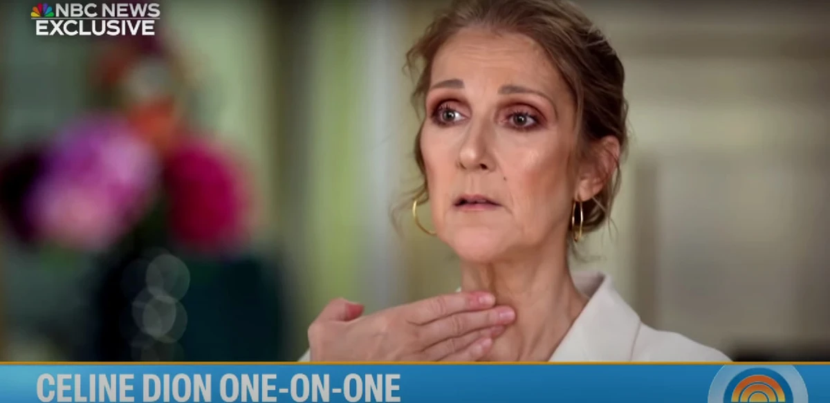 Селін Діон на інтерв'ю