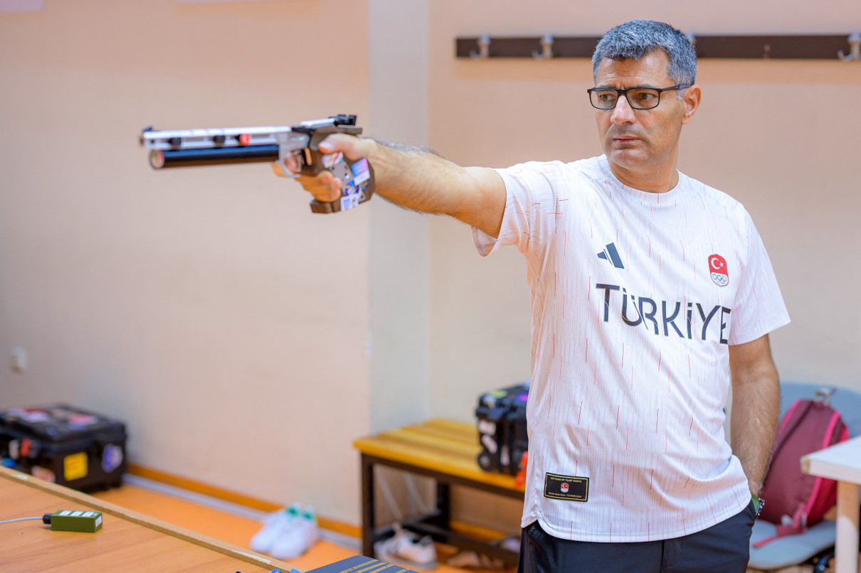 Стрілець Юсуф Дікеч на Олімпіаді