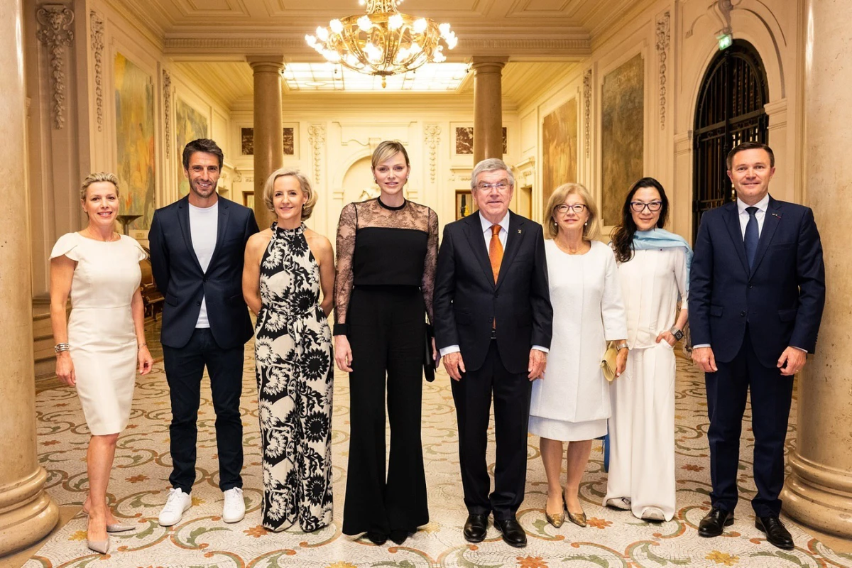 Княгиня Шарлін у Парижі