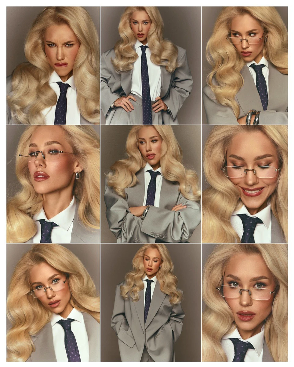 Здається, не існує образу, в якому б Даша не виглядала органічно