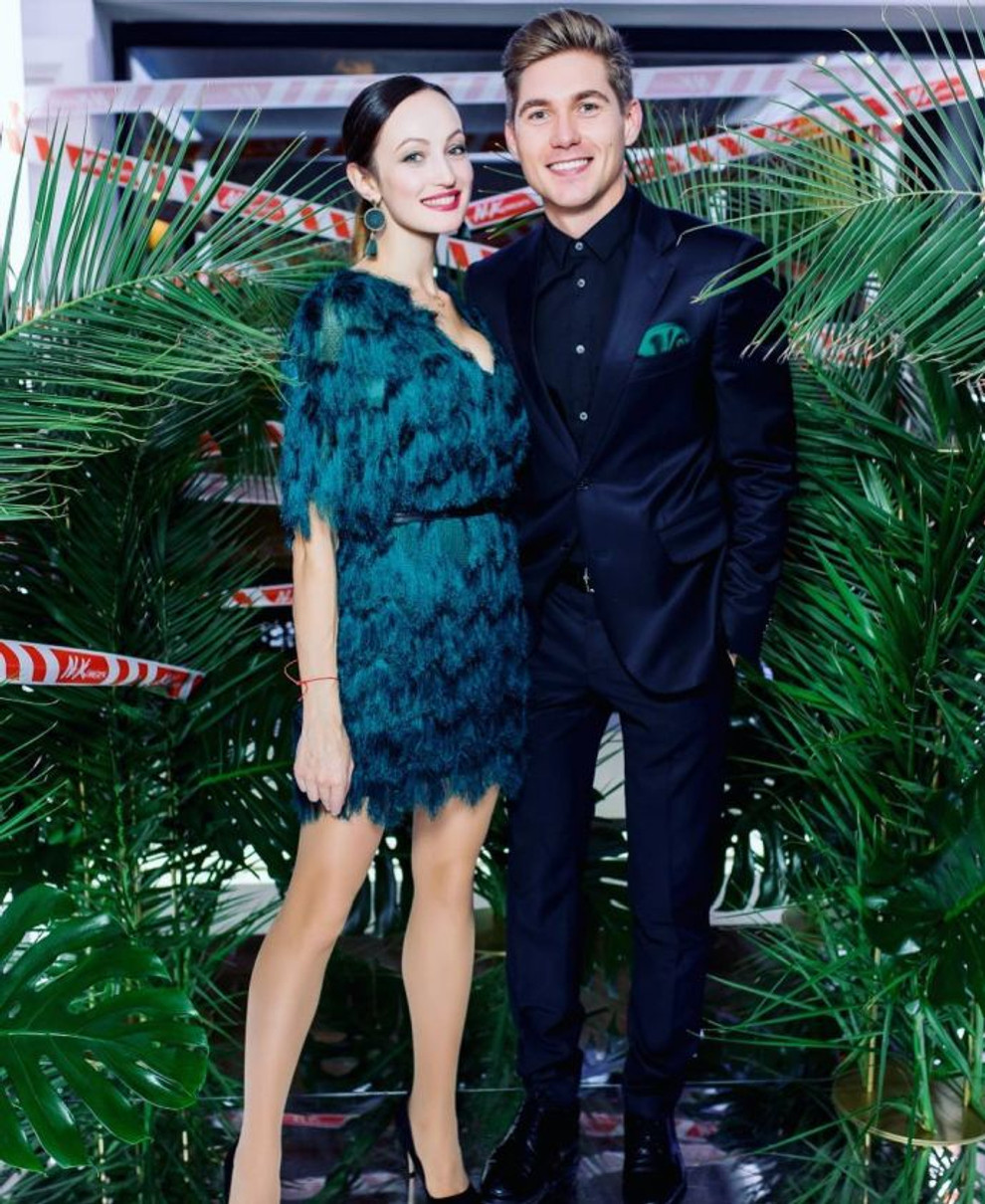 Володимир Остапчук і Олена Войченко на хіднику