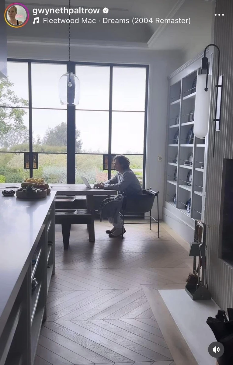 Гвінет показала, чим годувала свого Бреда