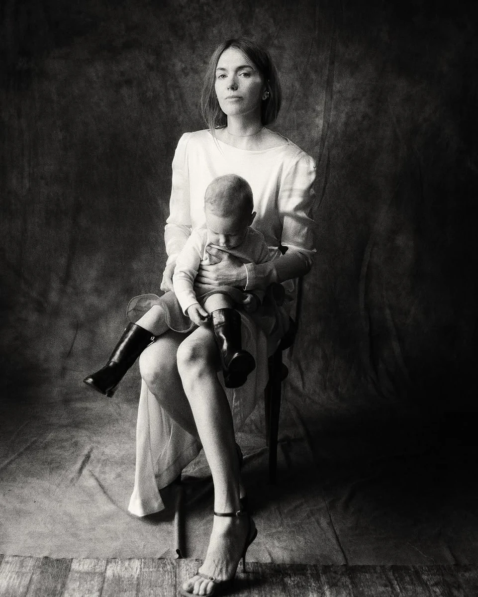 Лілія Літковська з дочкою