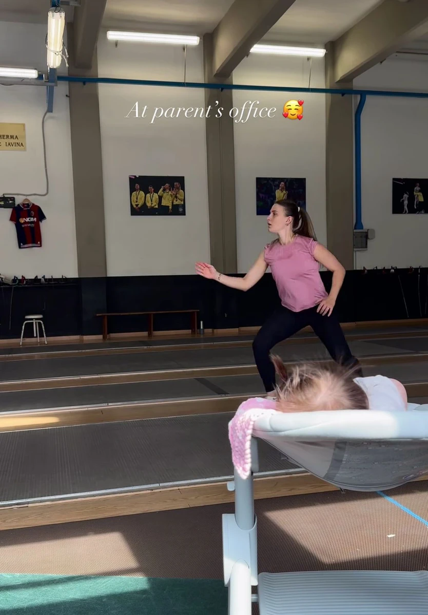 Ольга Харлан із дочкою