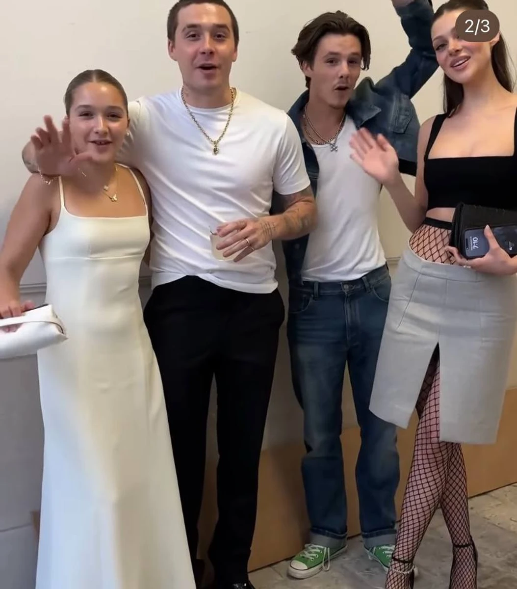 Діти Бекхемів позують для модного глянцю 