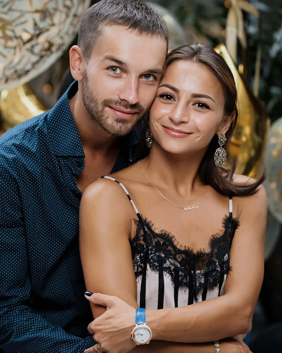 Ілона Гвоздьова та її чоловік