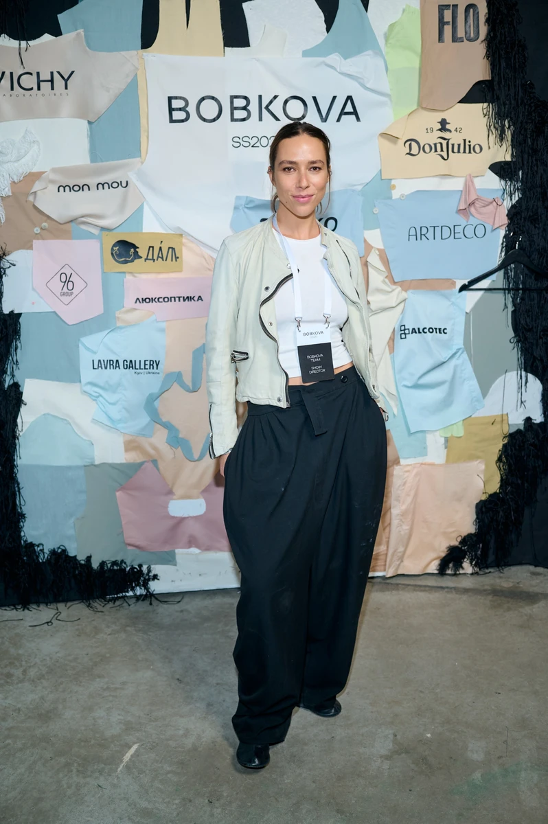 Саша Ветрова попозувала на показі BOBKOVA
