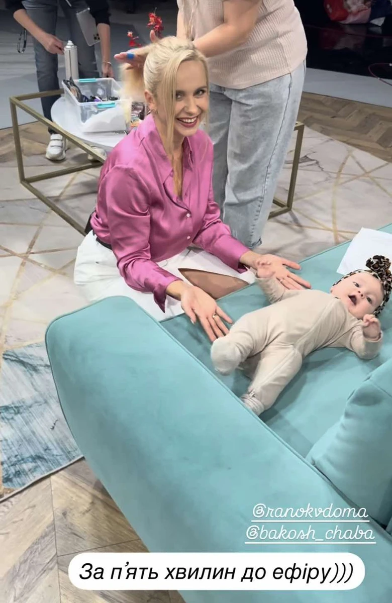 Ребрик і дочка на роботі