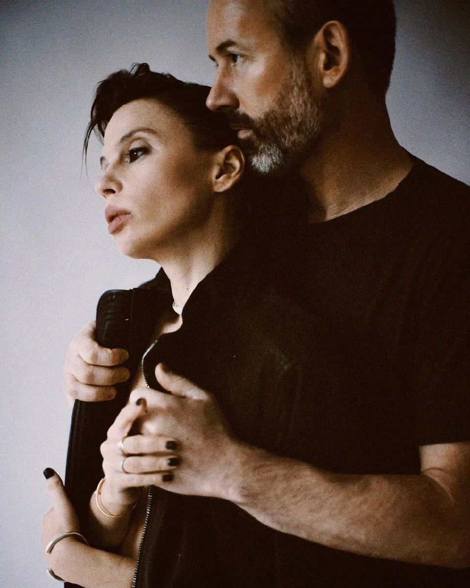 Ірена Карпа разом з чоловіком Луї Требюше