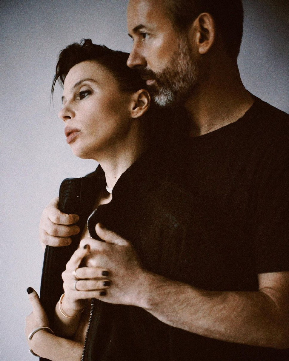 Ірена Карпа разом з чоловіком Луї Требюше