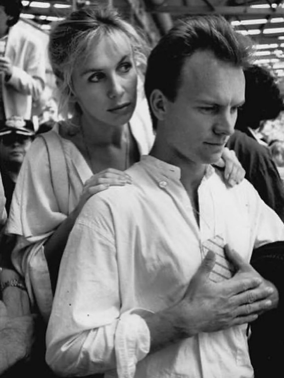 Труді Стайлер і Стінг разом на концерті