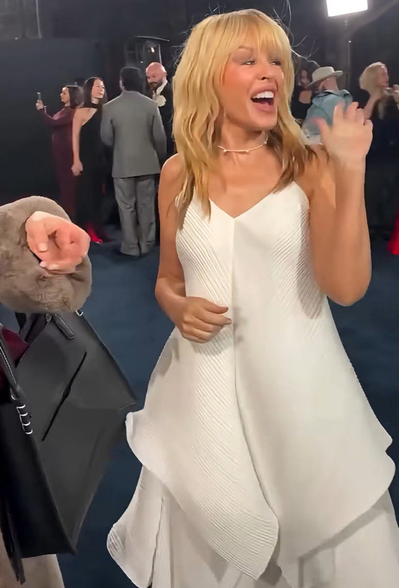 Австралійська співачка Кайлі Міноуг покрасувалася на British Fashion Awards