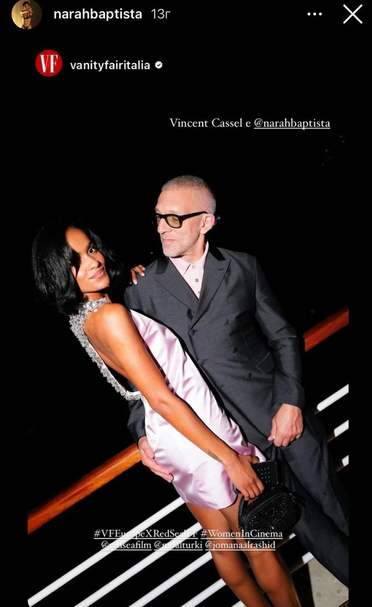 Кассель не втримався та помацав на 30 років молодшу подружку за дупцю 