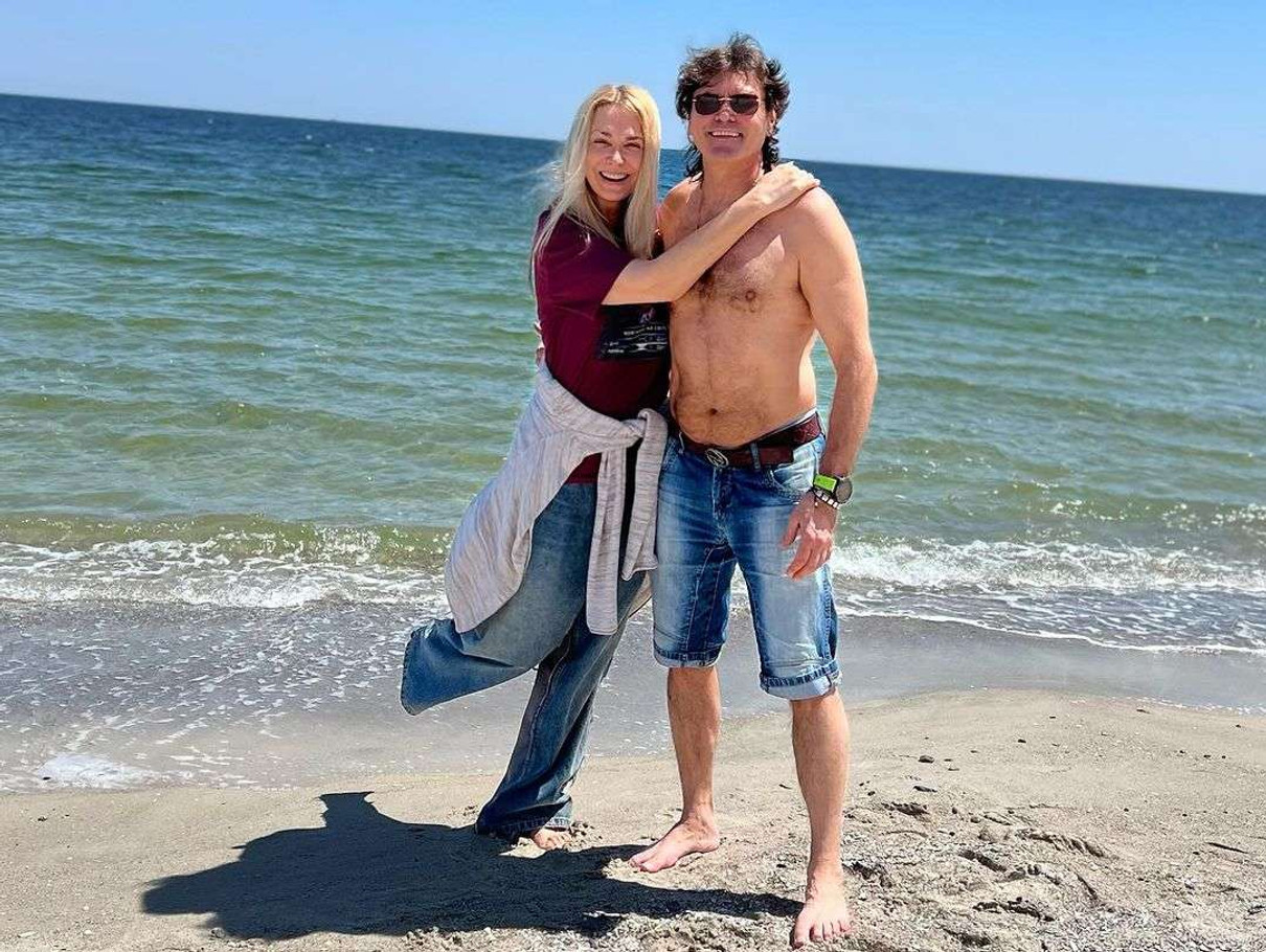 Сумська та Борисюк відвідали пляж Ланжерон