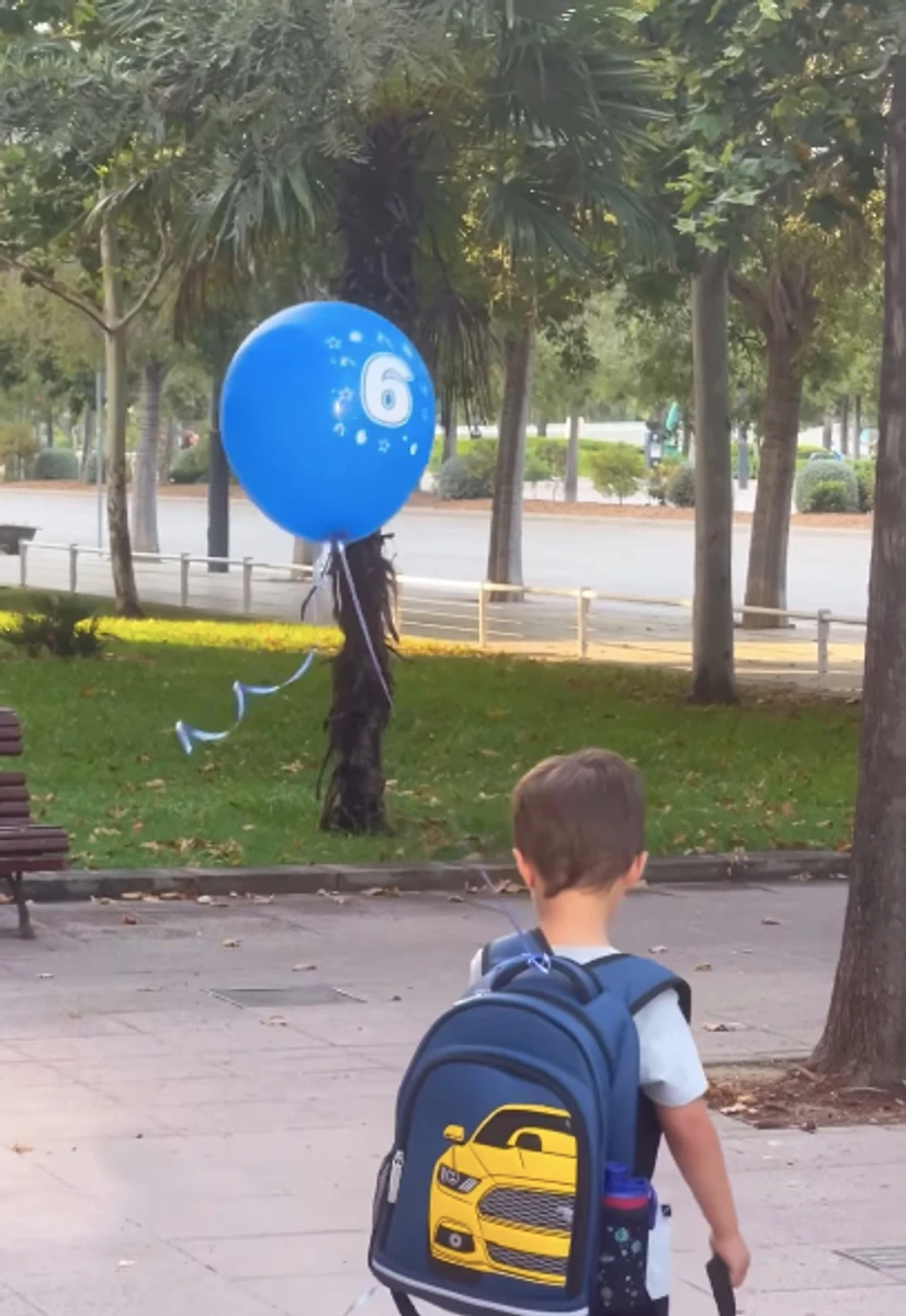 Сергій Бабкін показав свого сина на його 6-річчя