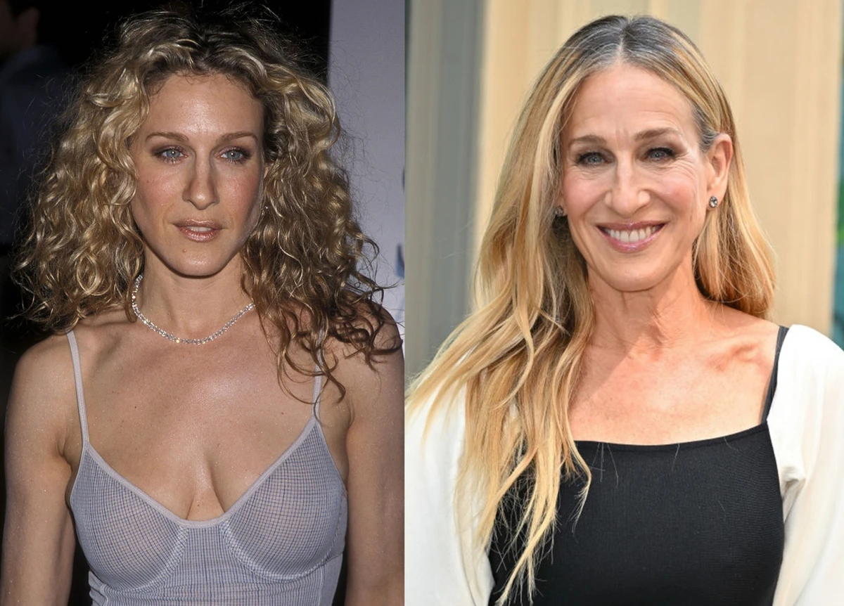 Сара Джессіка Паркер в молодості і зараз