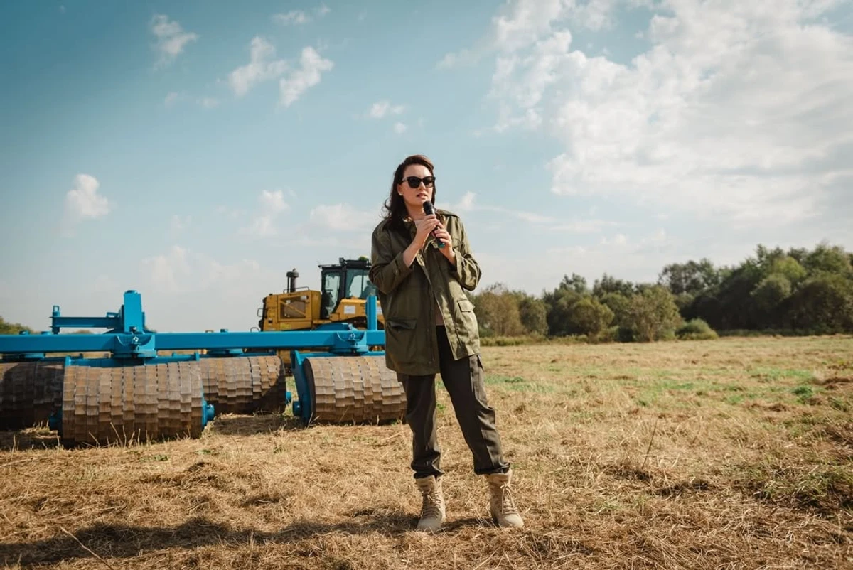 Юля Свириденко на презинтації обладнання