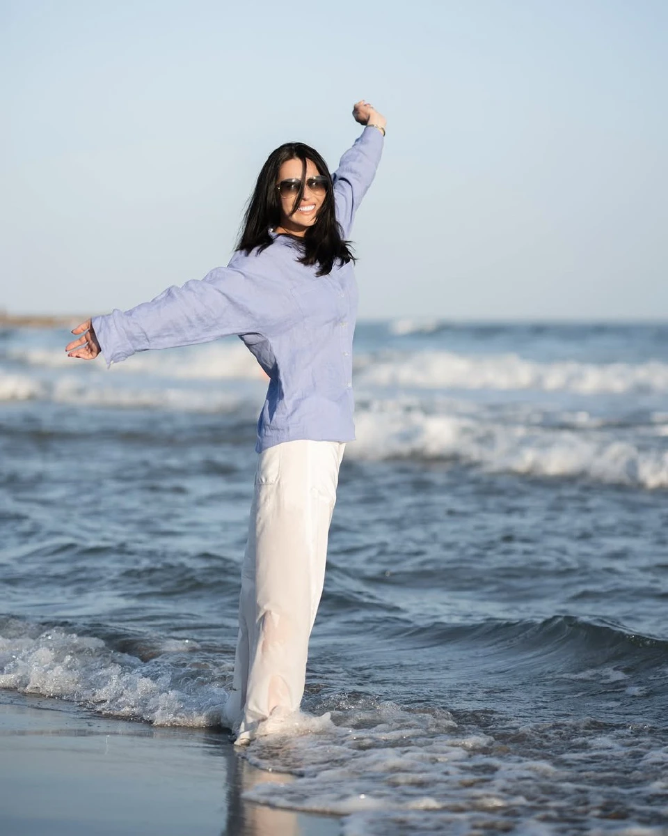 Єфросиніна біля моря в Іспанії