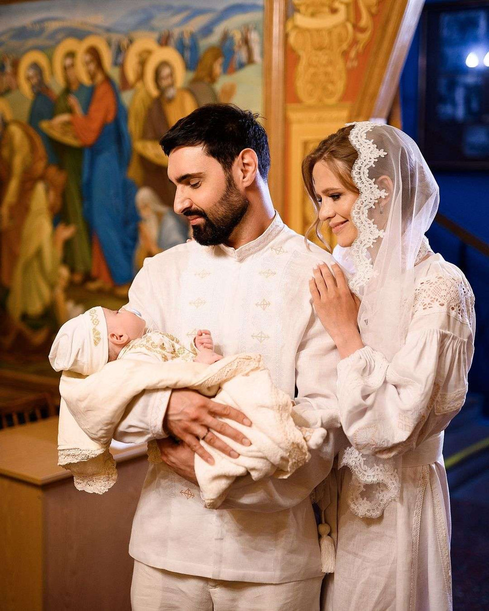 Віталій Козловський похрестив сина Оскара