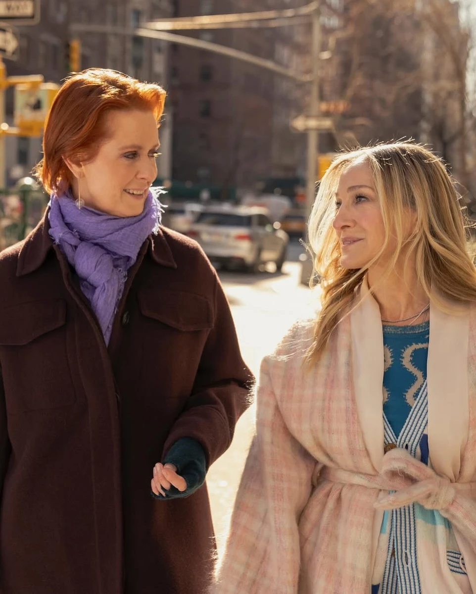 Синтія Ніксон і Сара Джессіка Паркер