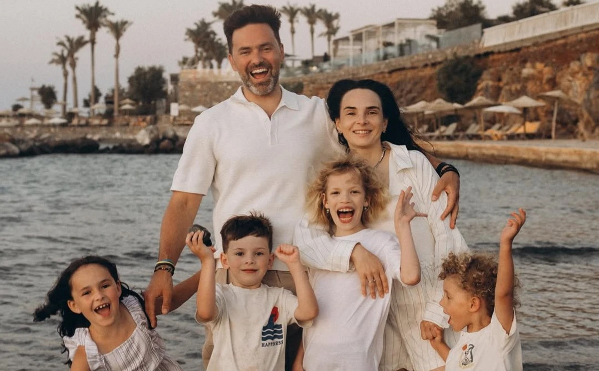 Тімур Мірошниченко і його родина