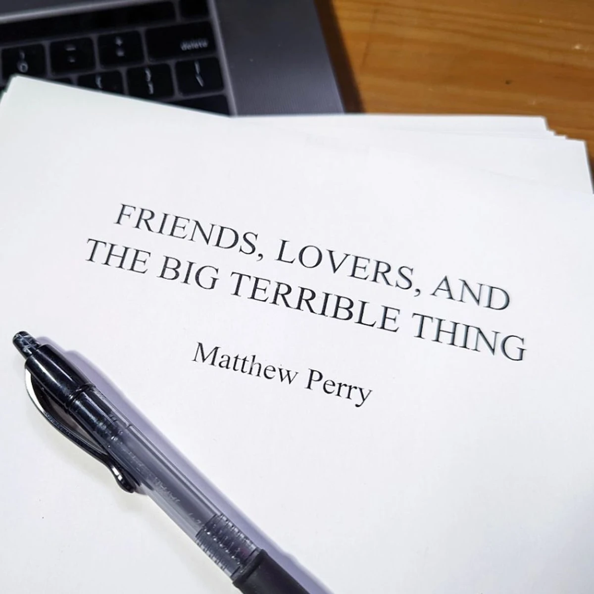 Мемуари Меттью Перрі