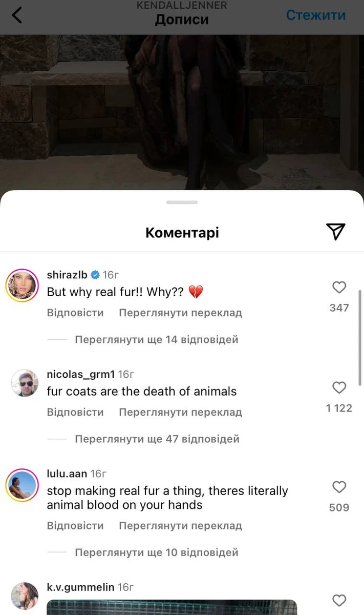 Шуба Дженнер викликала негативну реакцію в мережі