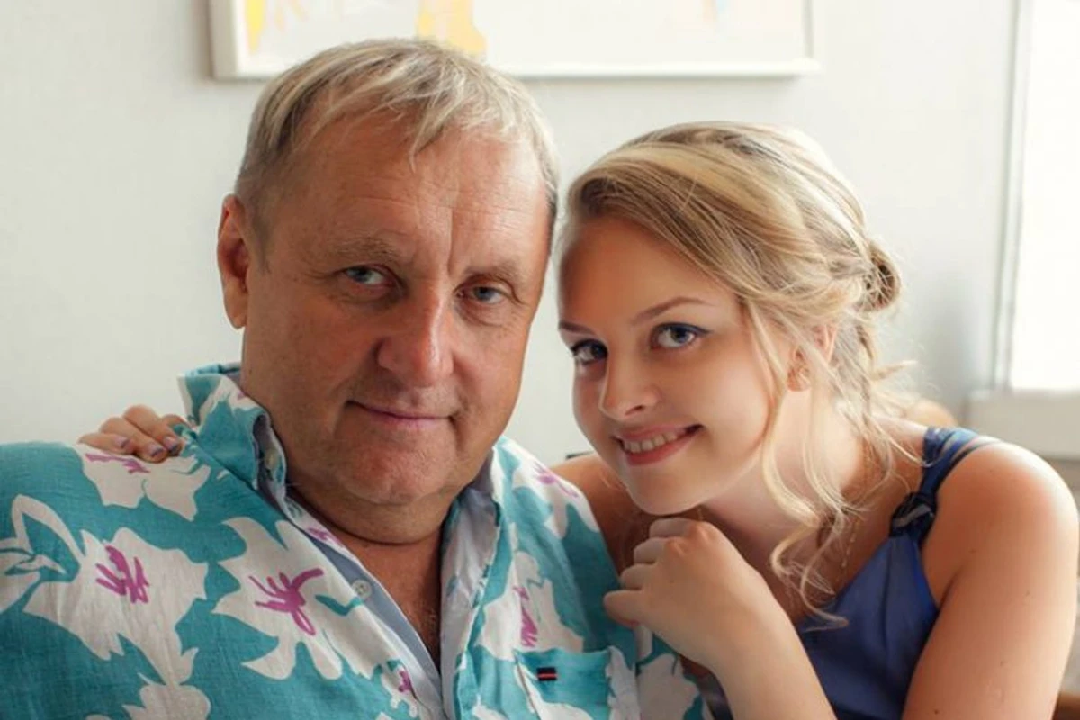 Володимир Бебешко з дочкою Євгенією
