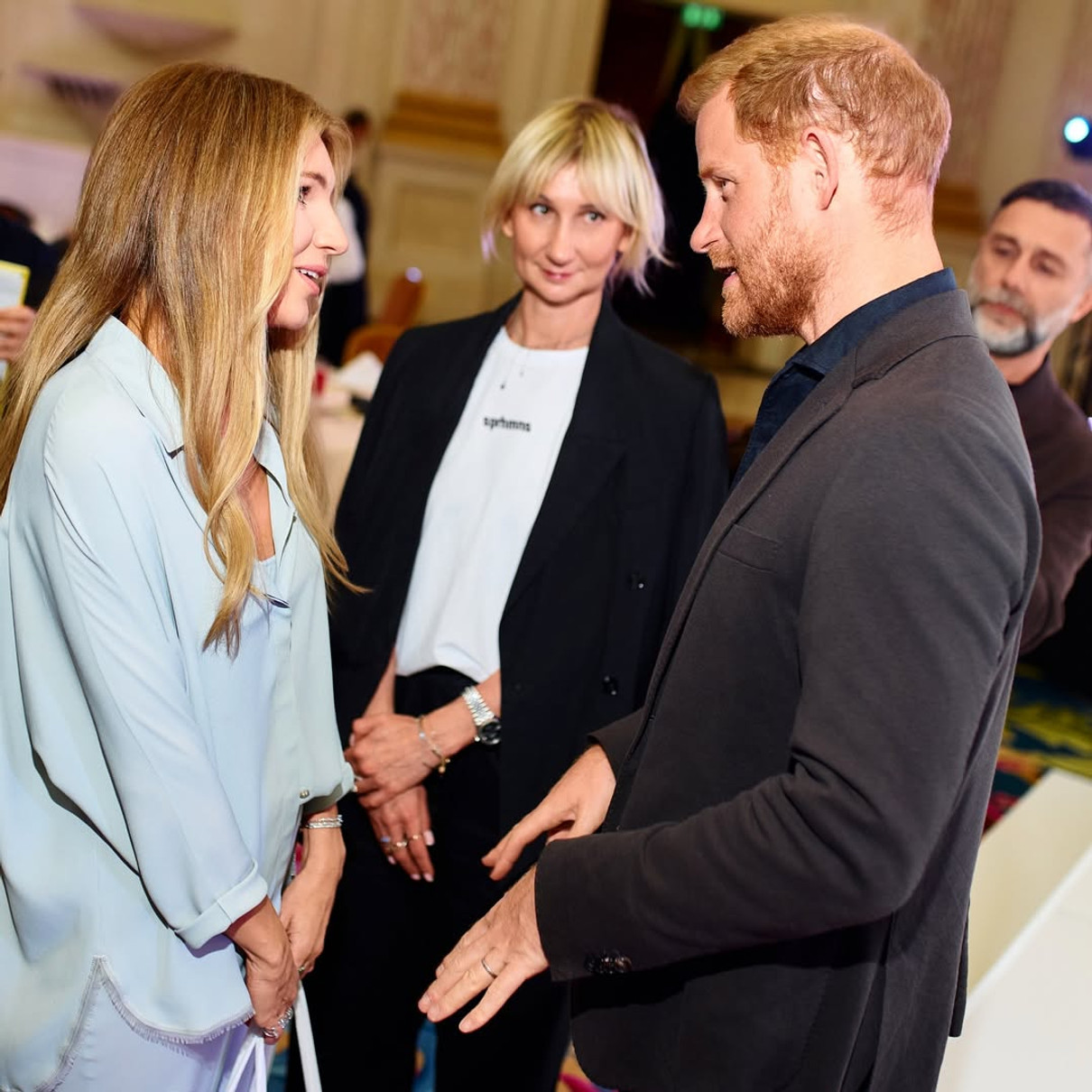 Катя Сільченко зустрілася з принцом Гаррі в Києві