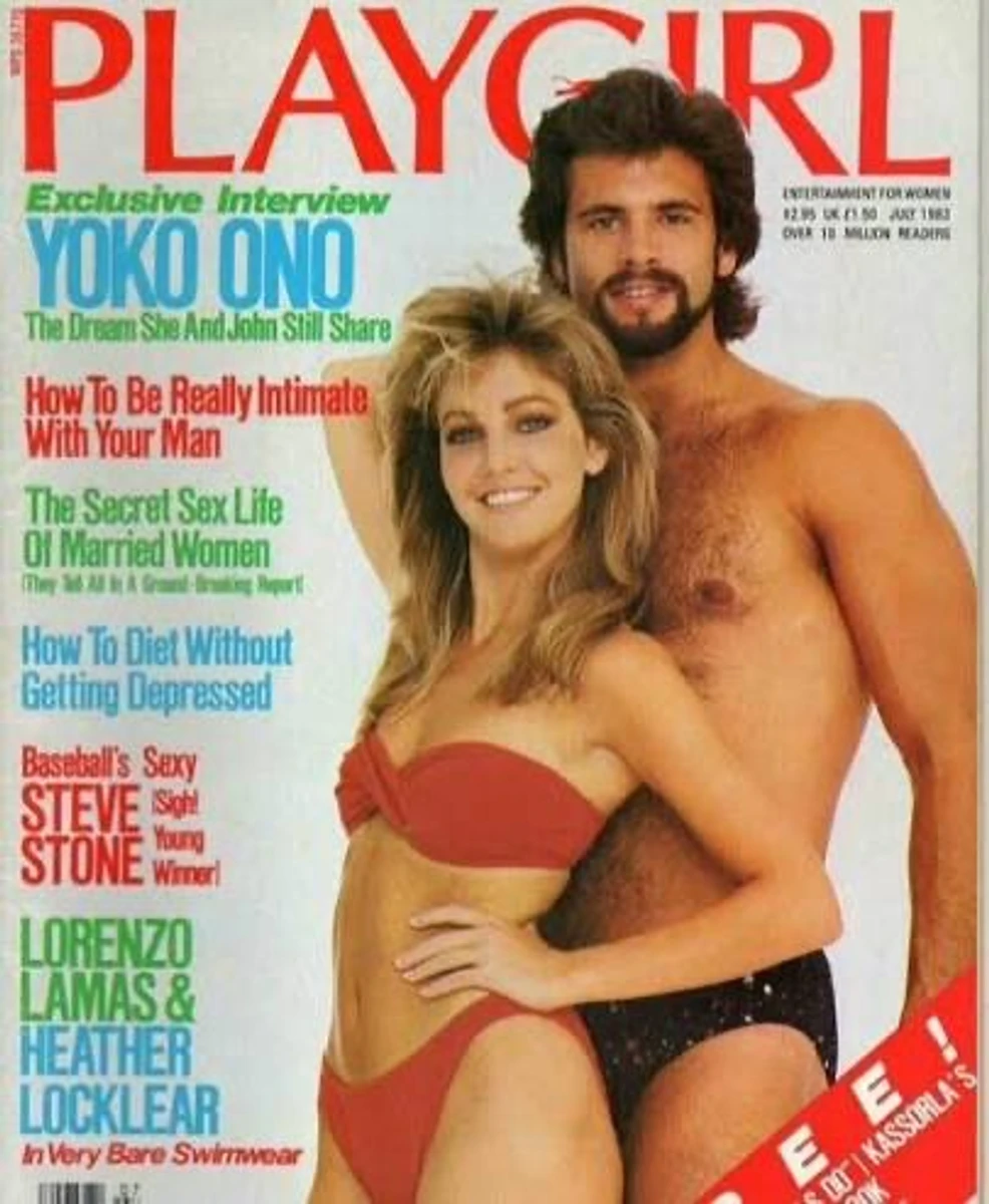 Хізер Локлір і Лоренцо Ламас в молодості