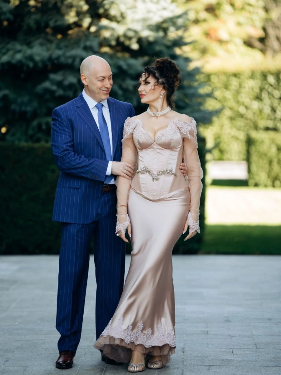 Дмитро Гордон і його дружина