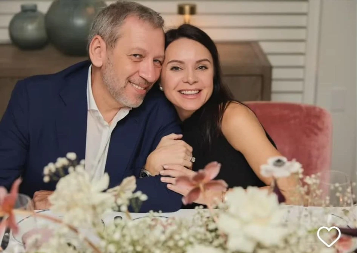 Лілія Подкопаєва з чоловіком