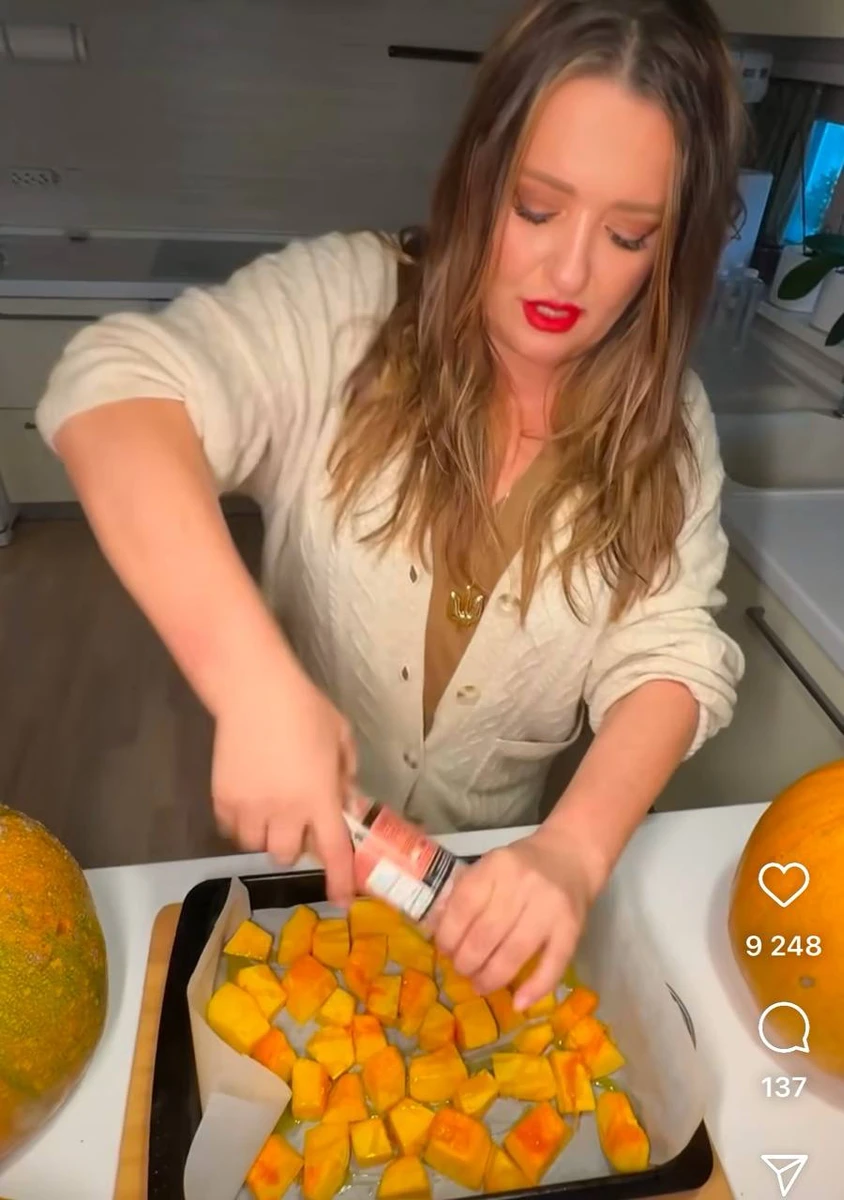 Могилевська готує гарбуза