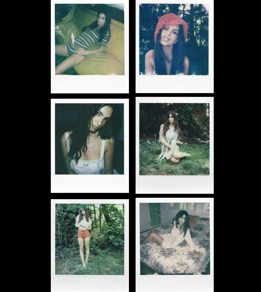 Емілі Ратаковскі посвітила ніжками на траві та дивані