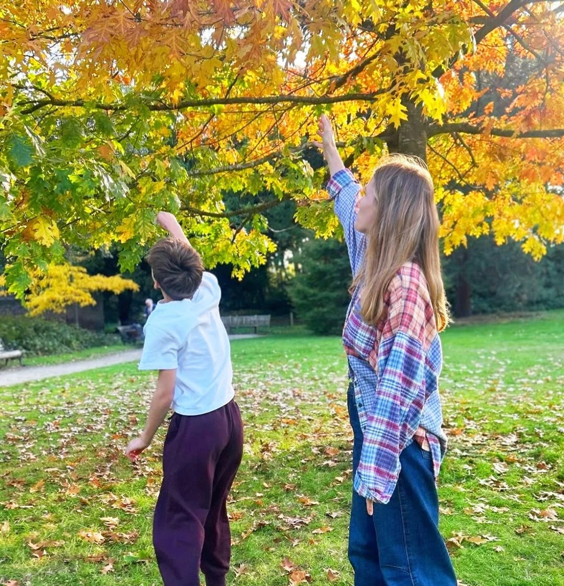 Ольга Фреймут показала своїх дітей у Лондоні