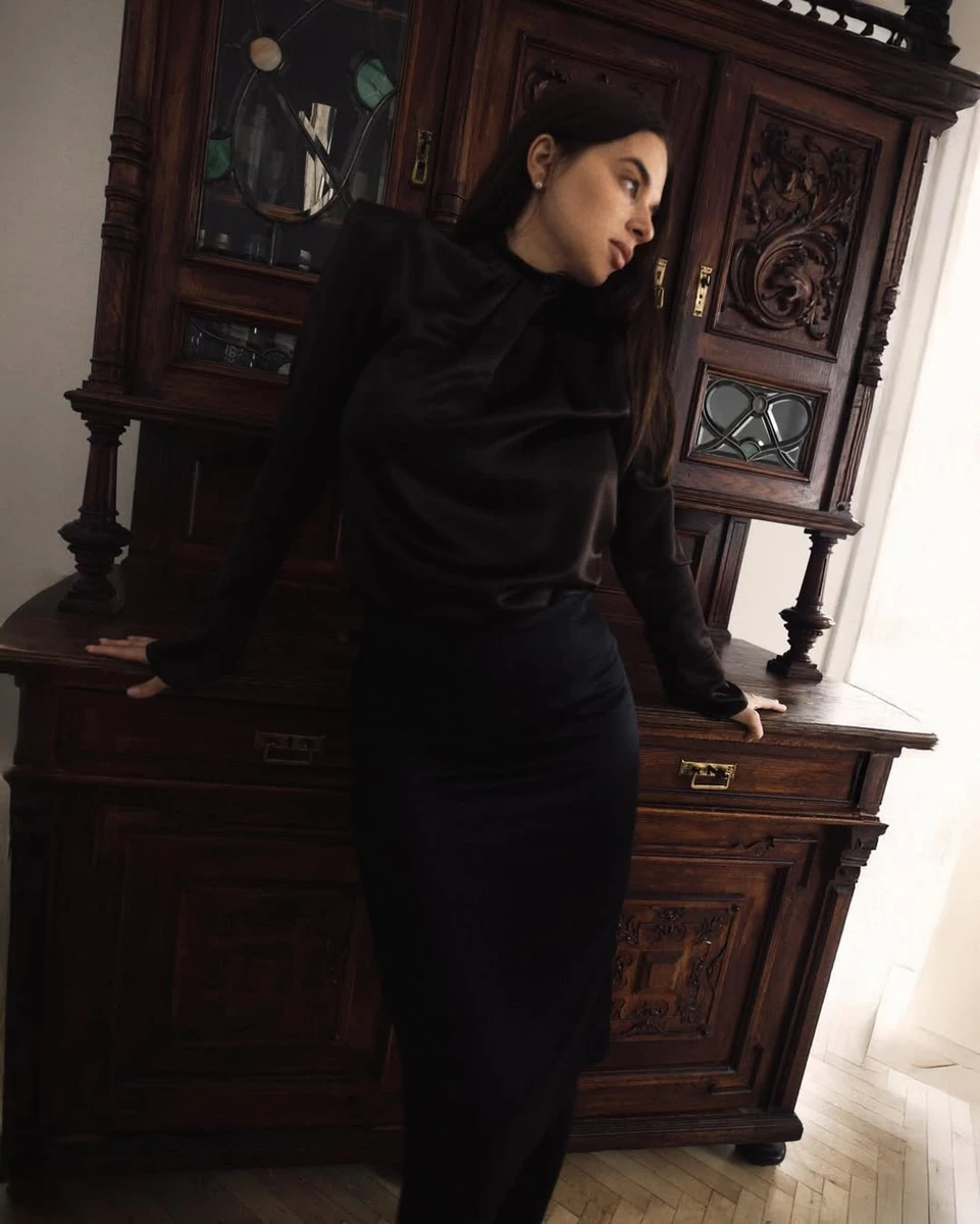 Катерина Усик попозувала для святкових фото