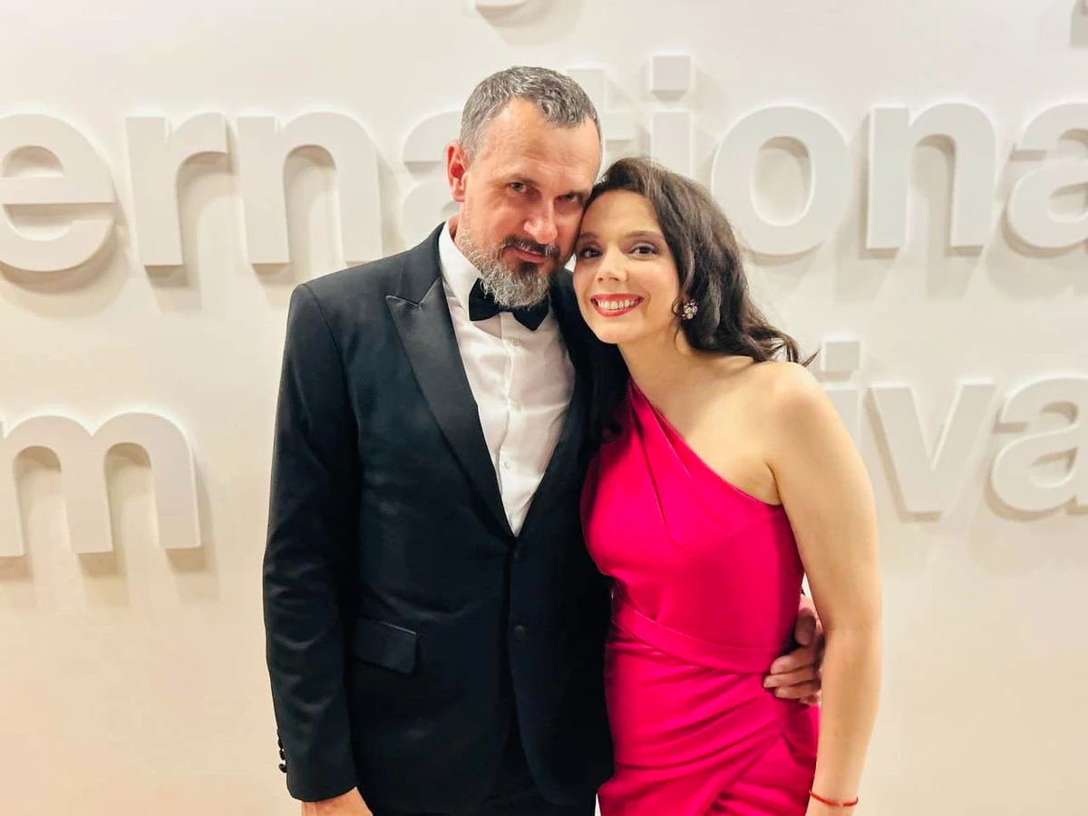 Олег Сенцов і Вероніка Вельч