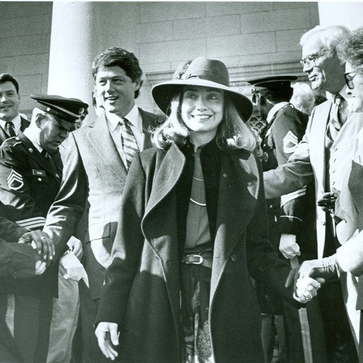 Білл Клінтон і Гілларі Клінтон у молодості