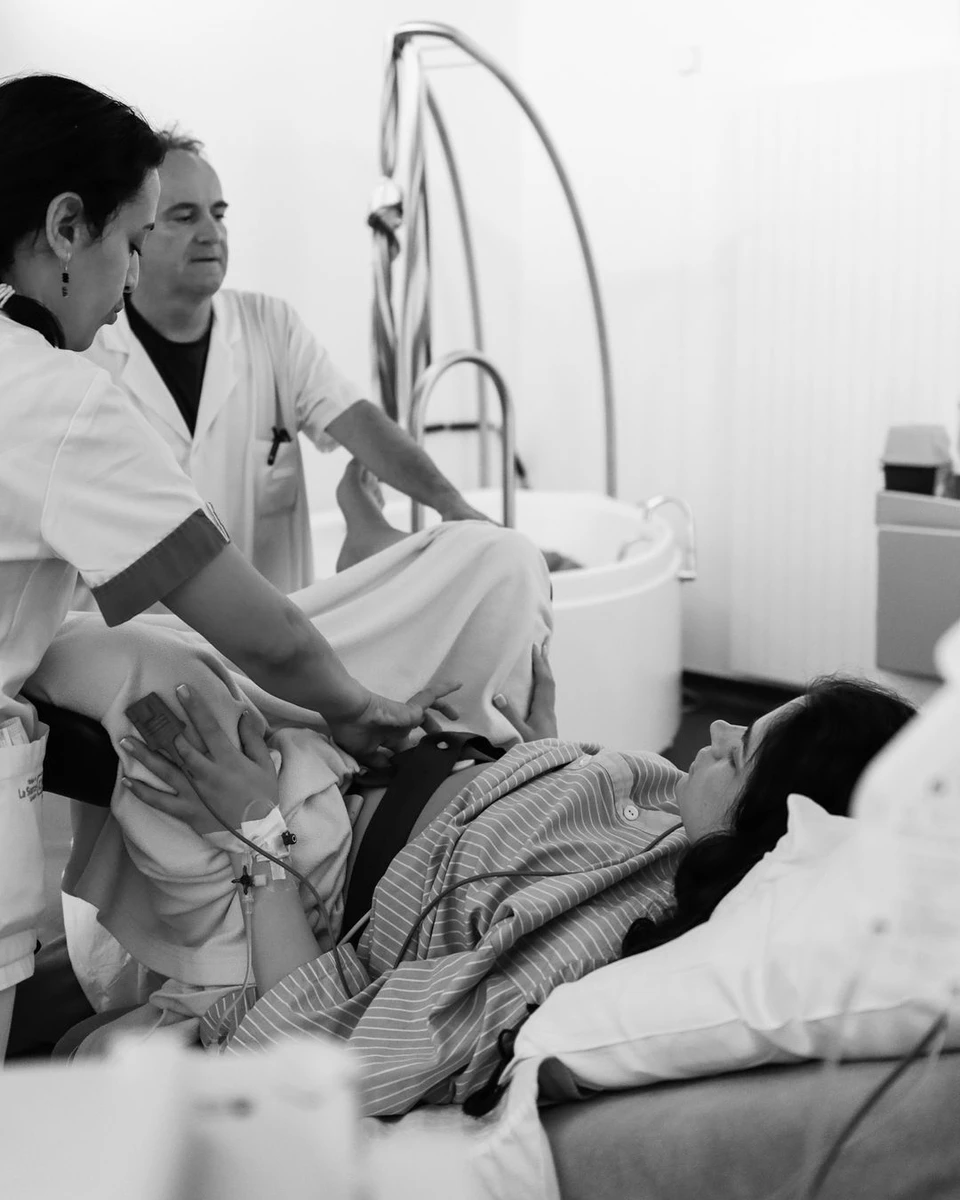 Іванна Онуфрійчук народжує дитину