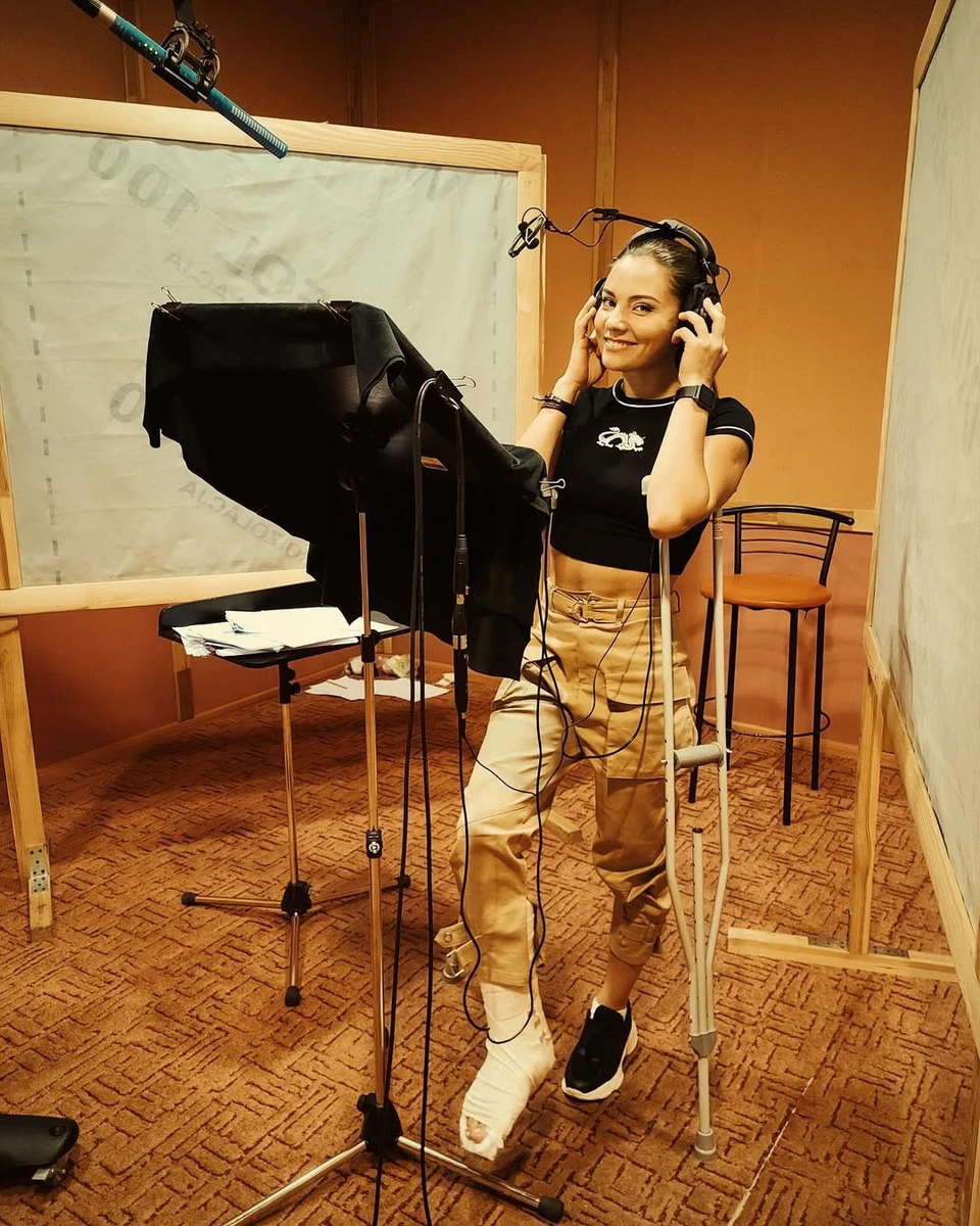 Антоніна Хижняк зламала ногу